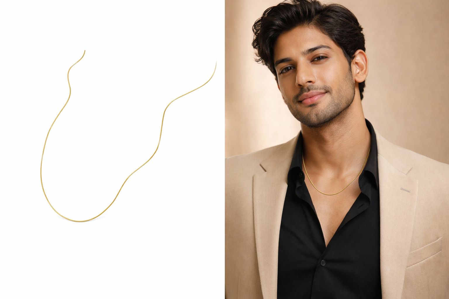 Minimal Gold Snake Chain (Daily Wear)