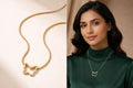Butterfly Thread Pendant Chain (Daily Wear)