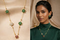 Emerald Blossom Premium Chain Set