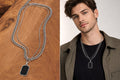 Layered Dog Tag Street Style Chain