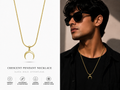 Luna Crescent Pendant Necklace