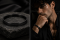 Black Chain-Detail Kada – Villain Edition