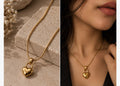 Heart Lock Pendant.